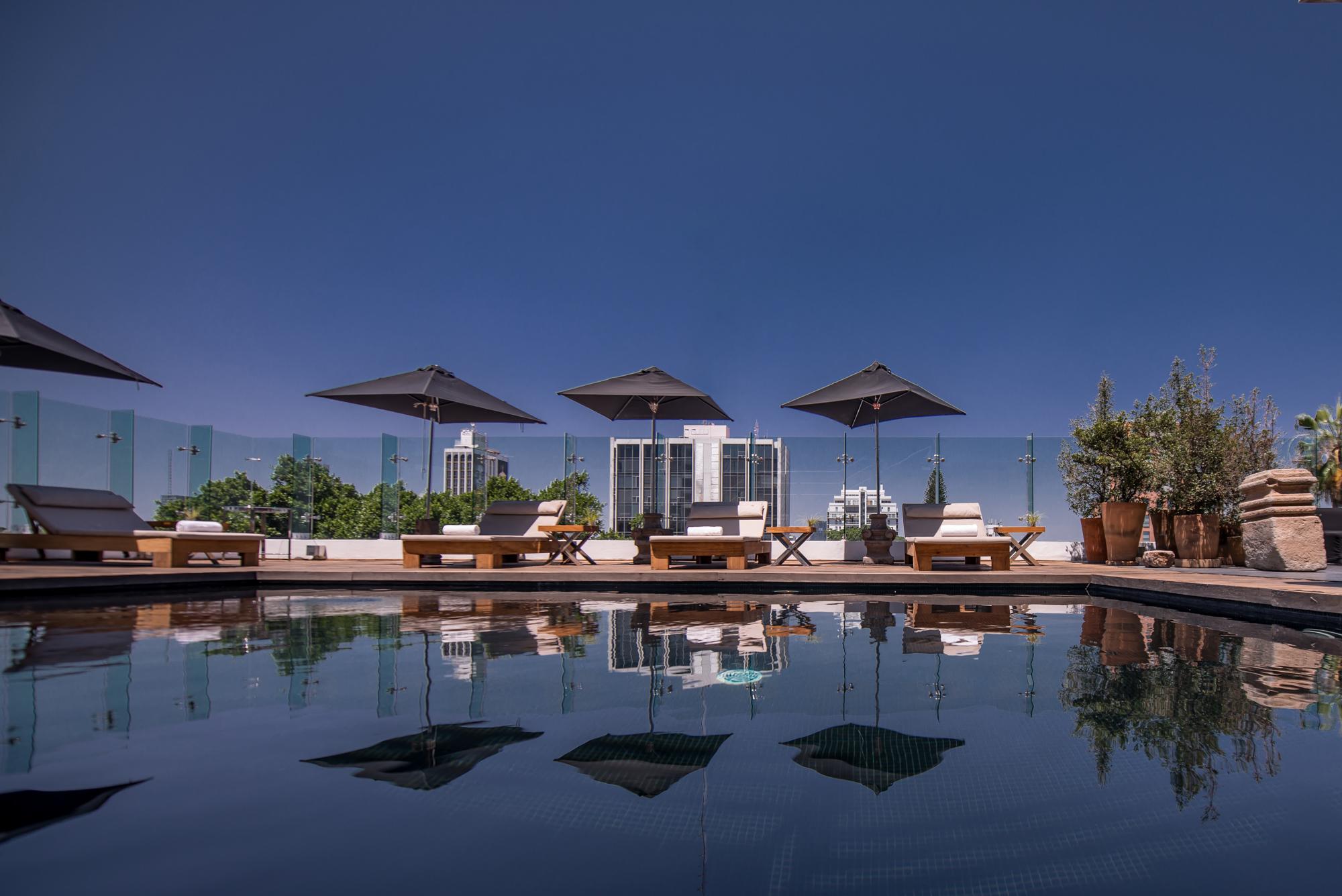 Demetria Hotel Гвадалахара Экстерьер фото