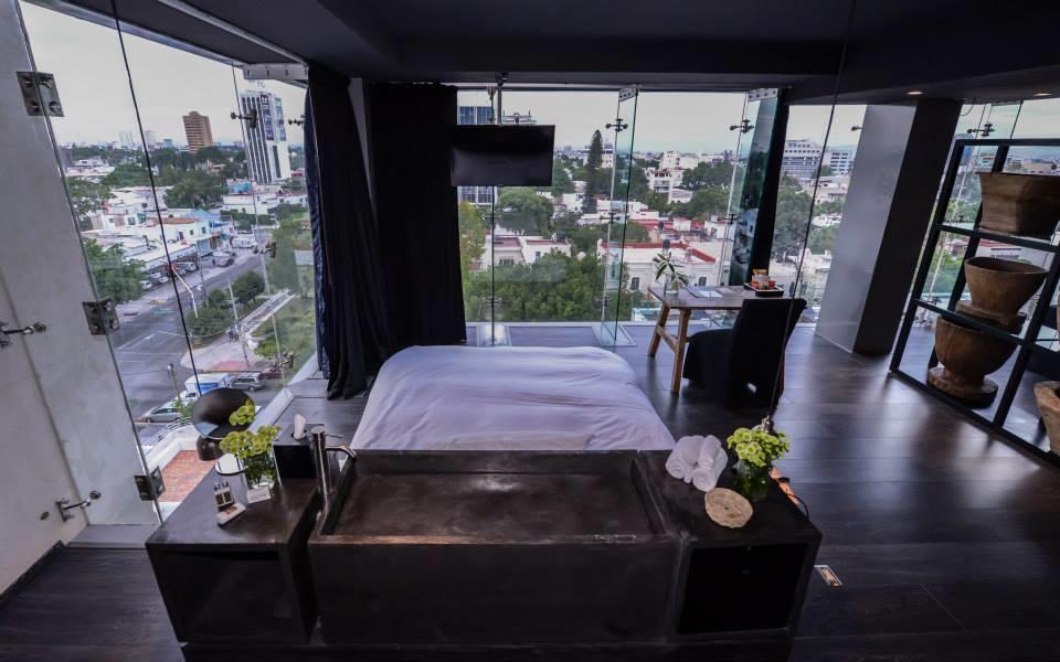 Demetria Hotel Гвадалахара Экстерьер фото